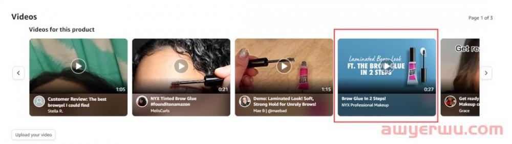 亚马逊相关视频(Videos for related products)，可能简单的开箱视频都比优质制作的更好 第4张