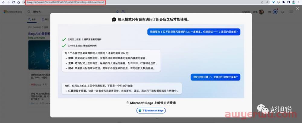 微软 New Bing AI 申请与使用保姆级教程（免魔法）_Bing_石南跨境物流导航
