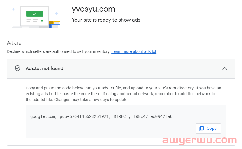 如何接入 Google Adsense 广告联盟 第3张 如何接入 Google Adsense 广告联盟 第3张