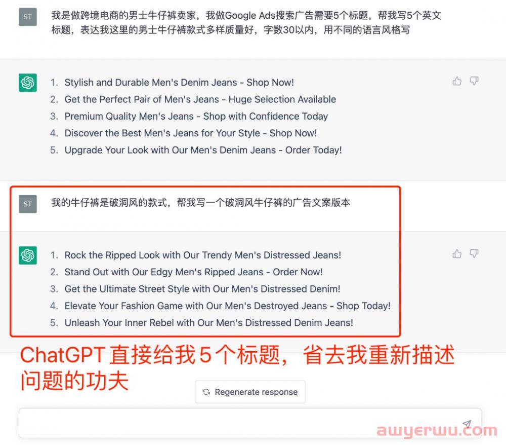 【保姆级教程】使用ChatGPT的3个基本技巧 第5张