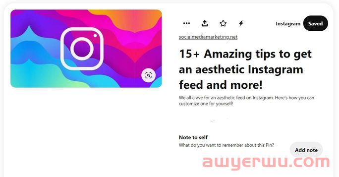 Pinterest营销策略的 25 个注意事项 第2张