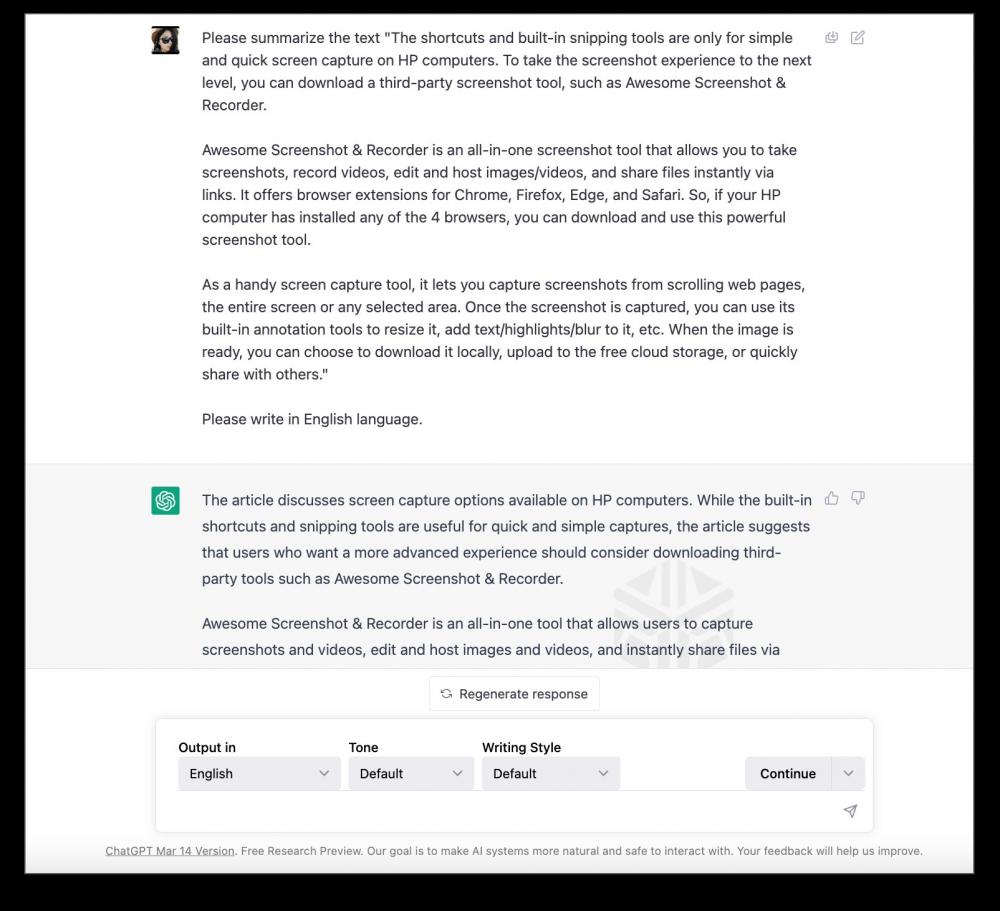 如何使用 ChatGPT 来总结文章或文本 第1张