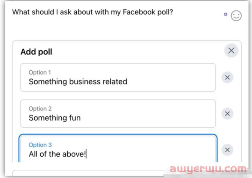 为什么要使用 Facebook 民意调查？如何在创建投票？ 第4张