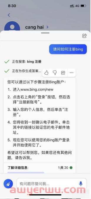 New Bing 注册秒过方法，ChatGPT账号注册其实也一样 第8张