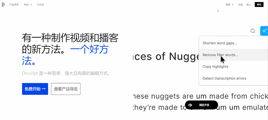 全球22个顶尖AI工具！功能太震撼，自动做视频、PPT爽爆了 第7张