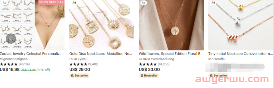 从TOP10大卖找Etsy选品思路 第7张