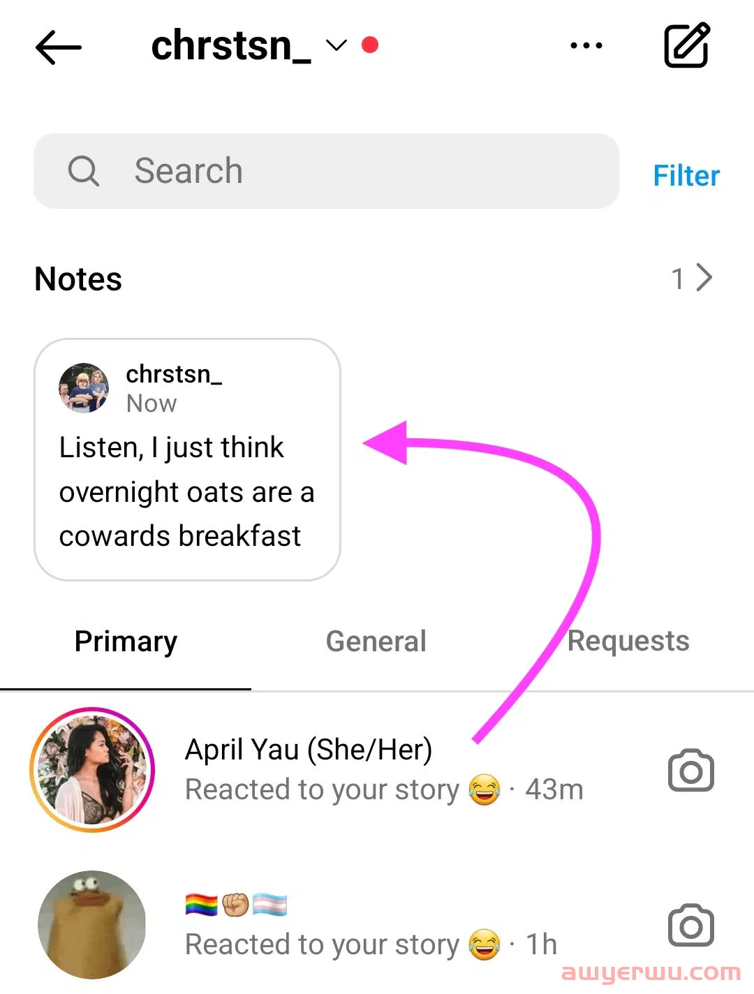手把手教你玩转Instagram的“Notes笔记”功能! 第2张 手把手教你玩转Instagram的“Notes笔记”功能! 第2张