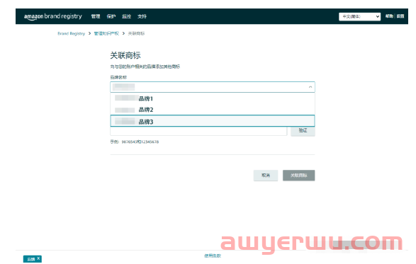 亚马逊品牌关联多个商标教程 第2张
