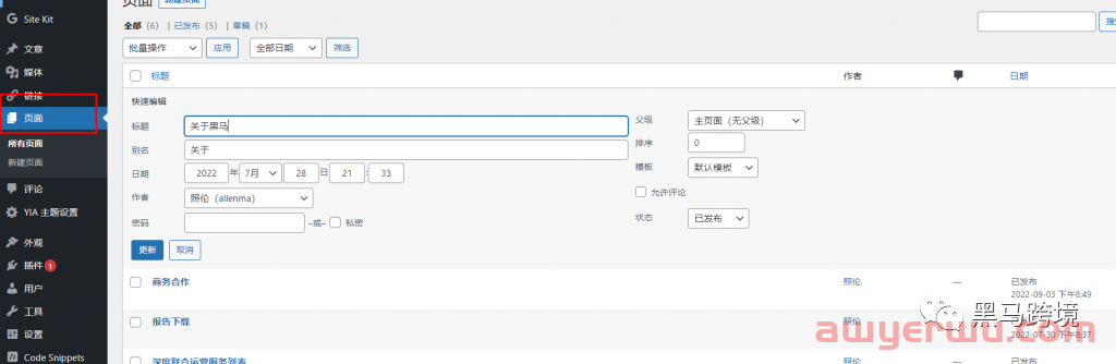 如果你担心shopify被封，可以试试WordPress 自主搭建跨境独立站。 第42张