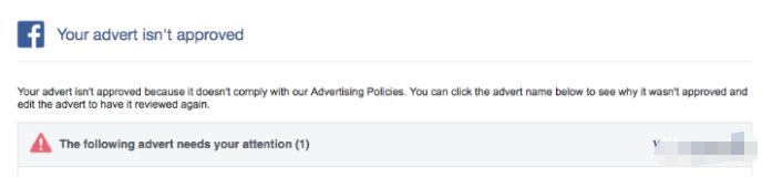 Facebook广告无法投放的10个原因 + 解决方法 第1张