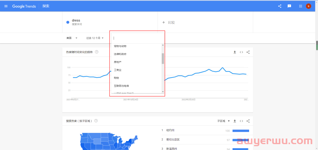 谷歌趋势（Google Trends）超详细使用教程，适合小白，轻松上手！ 第5张