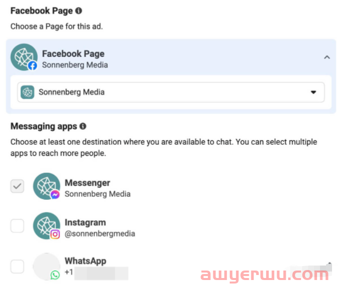 如何使用点击信使Facebook卷轴广告来限定潜在客户 第4张