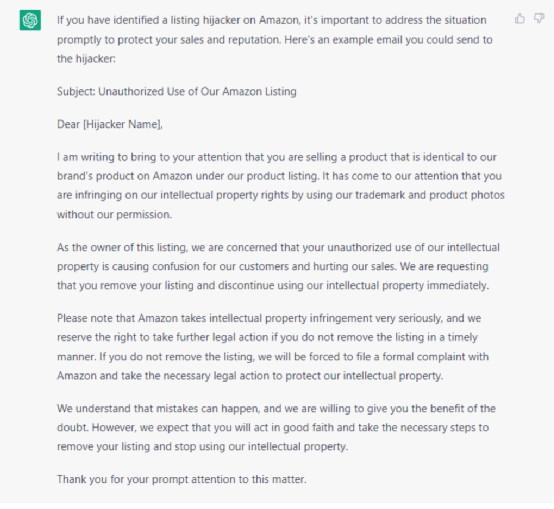 用ChatGPT来帮助你来运营亚马逊账号效果真的不错 第7张