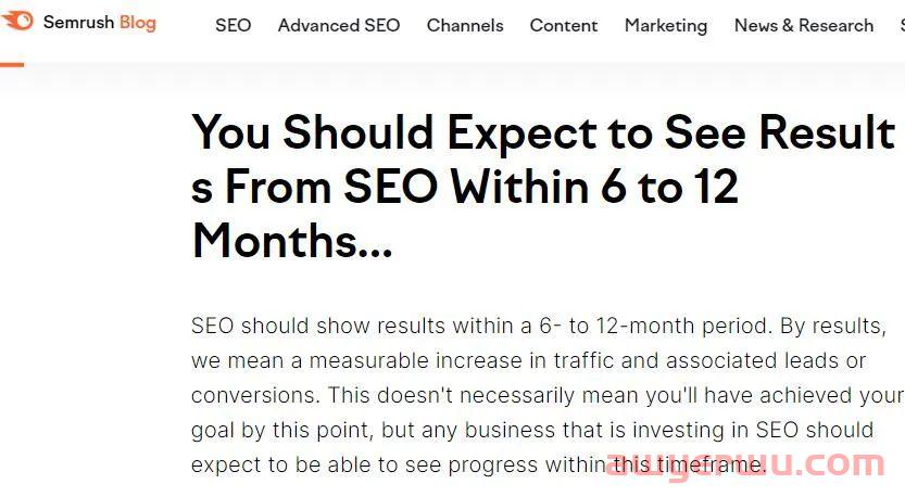 Google SEO多长时间有效果有排名？【SEO新手必读】 第3张
