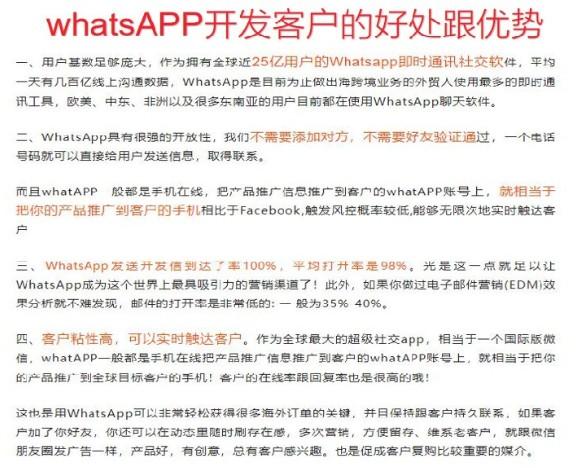 【建议收藏】WhatsApp从小白号到无所不能的开发进阶技巧汇总 第3张