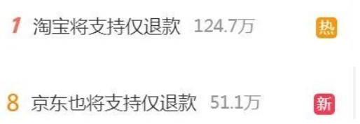 淘宝京东加入“仅退款”行列，对直播电商有什么影响 第1张