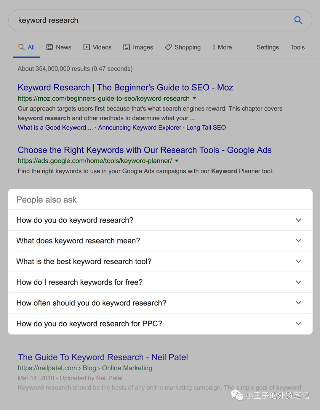 什么是 SERP？SERP的种类有哪些？ 第32张