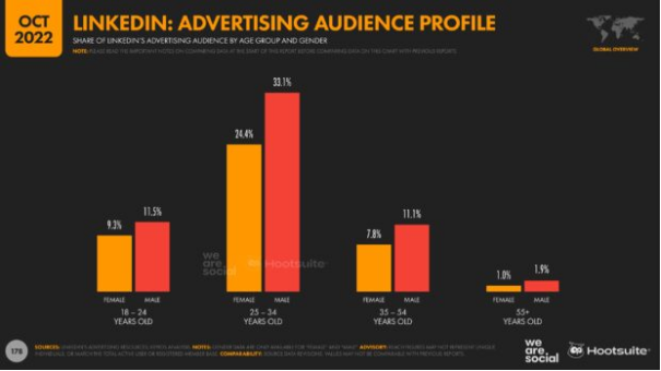 LinkedIn用户分析报告，年龄、性别、收入与职业深度解析 第5张