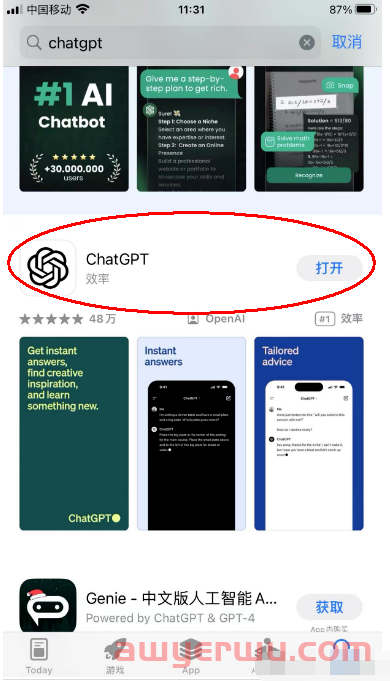 ChatGPT国内怎么下载？IOS和安卓版APP下载安装方法 第3张