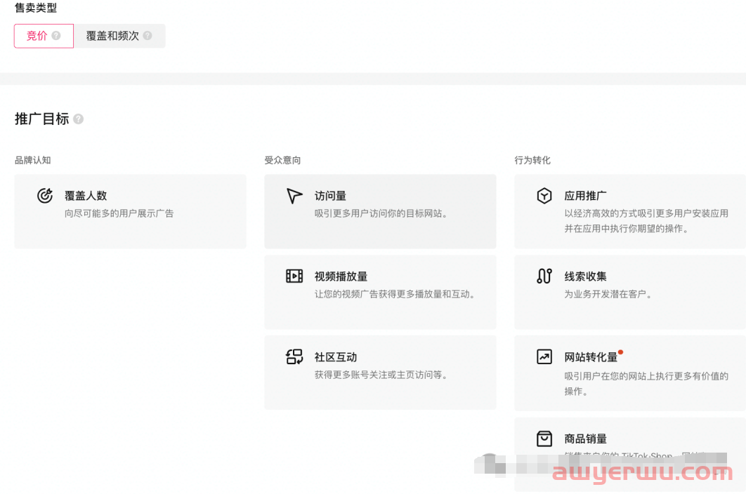 TikTok 和 Facebook的广告推广目标有什么不同？ 第1张