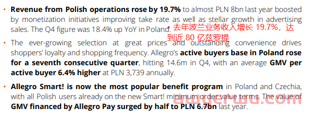 全年GMV达548亿兹罗提，Allegro称霸波兰市场 第2张