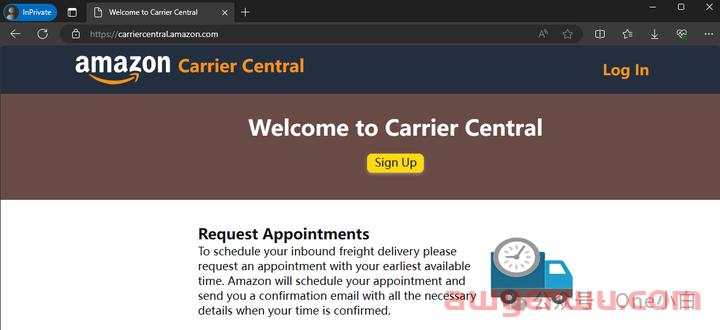 什么是亚马逊承运人平台 Carrier Central？账户注册，预约申请，状态查询及电子 POD 检索流程详细介绍（美国站） 第1张