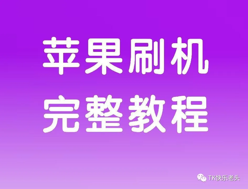 2024年TikTok苹果刷机保姆级教程 第1张