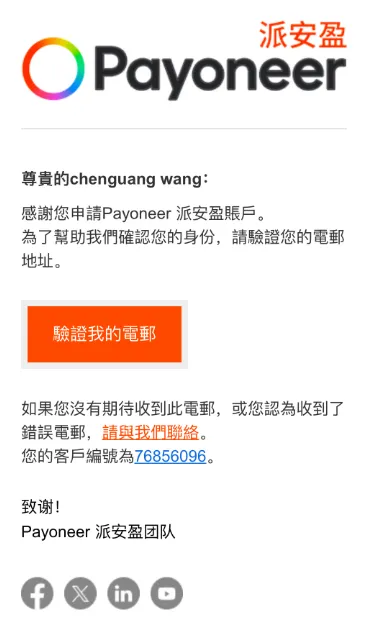 2024 派安盈 Payoneer 账户注册教程 第6张