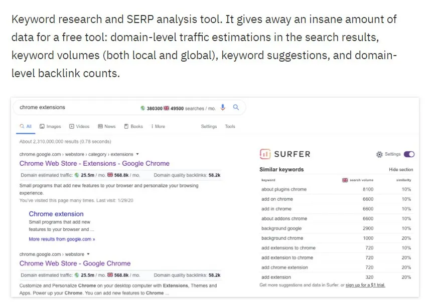 15款谷歌SEO关键词研究分析工具 [吐血整理最全关键词工具指南，SEOer必备] 2024版 第17张