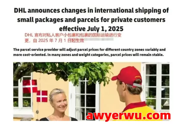 DHL快递月费最高119.95欧！亚马逊FBA运费调整，卖家生存指南 第1张