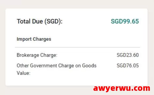 国际快递税金详解:加拿大、新加坡、德国清关费用全面解析 第2张
