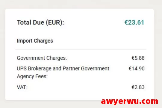 国际快递税金详解:加拿大、新加坡、德国清关费用全面解析 第3张