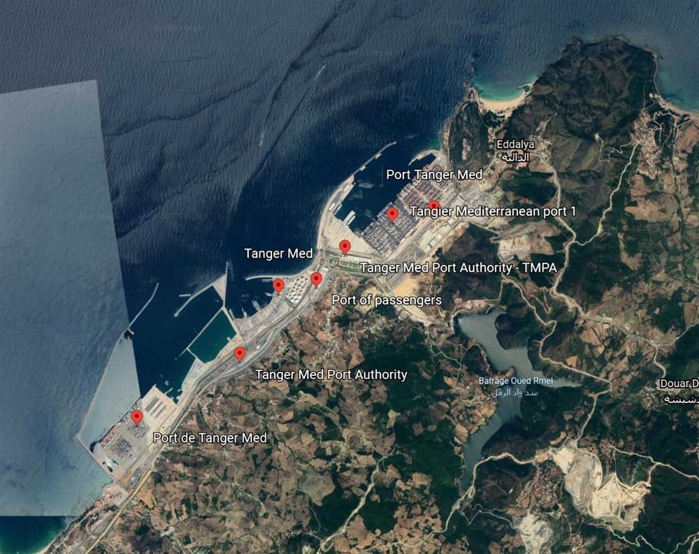 丹吉尔地中海港
