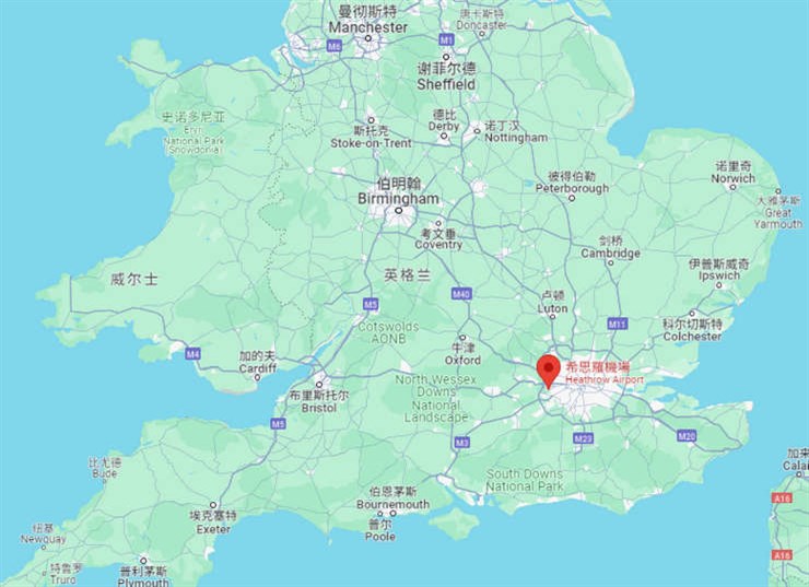 伦敦希思罗机场